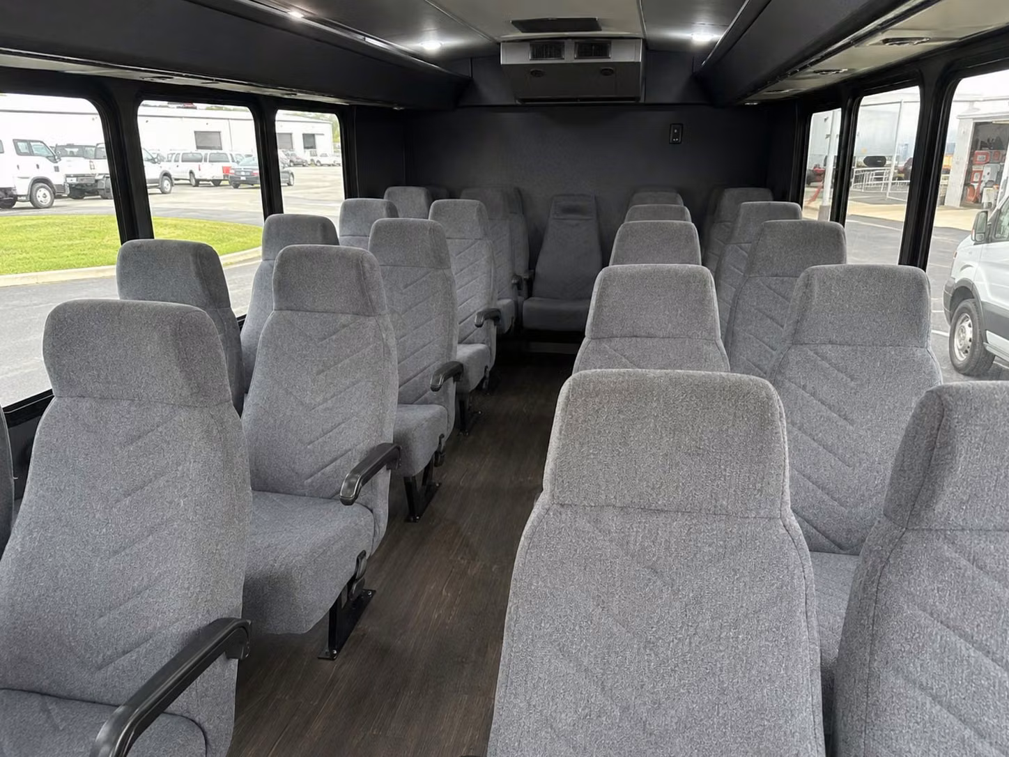 20 passenger minibus interior