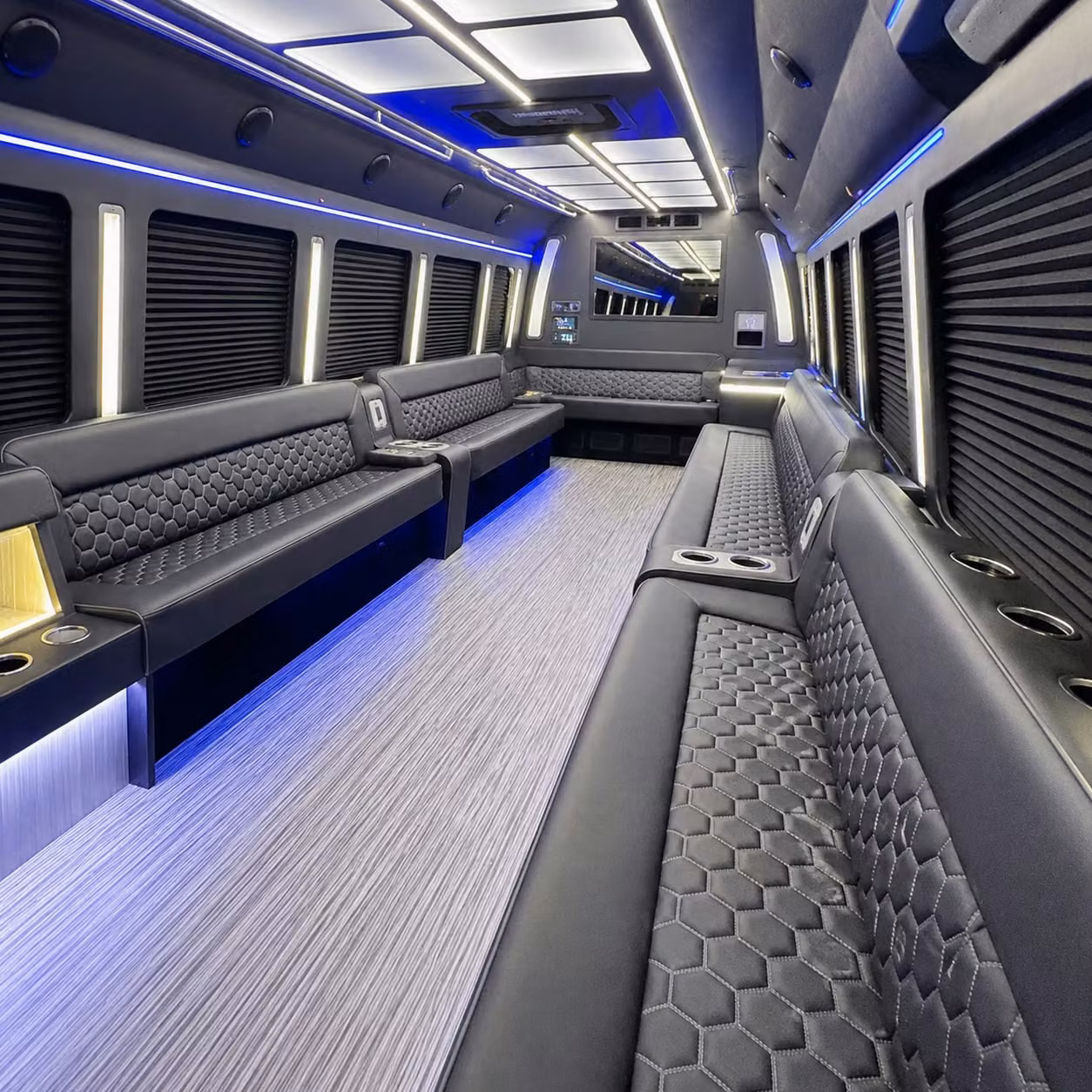 party bus interior